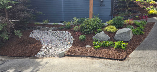 Completed land project