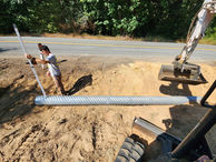 Completed land project